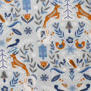 holiday paperless towels with swedish folk animals